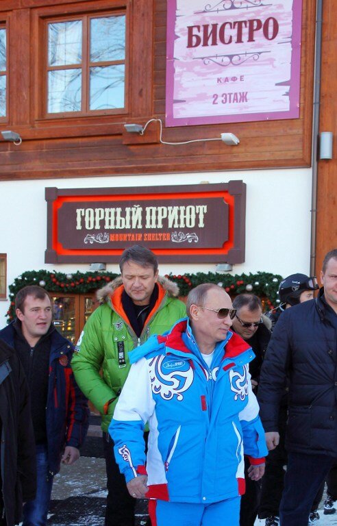 Олимпиец Владимир Путин | Фото: AFP