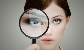 Из-за компьютерного синдрома пропадает зрение | Фото: Thinkstock