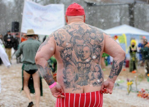 Немцы моржуют | Фото: AFP