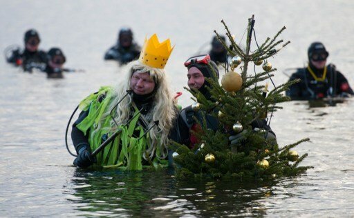 Немцы моржуют | Фото: AFP
