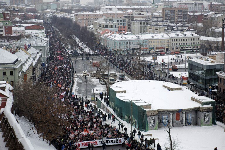 Россия: `Марш против подлецов` | Фото: AFP