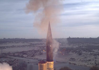 Ракета-перехватчик Хец-3 оправдывает належды 