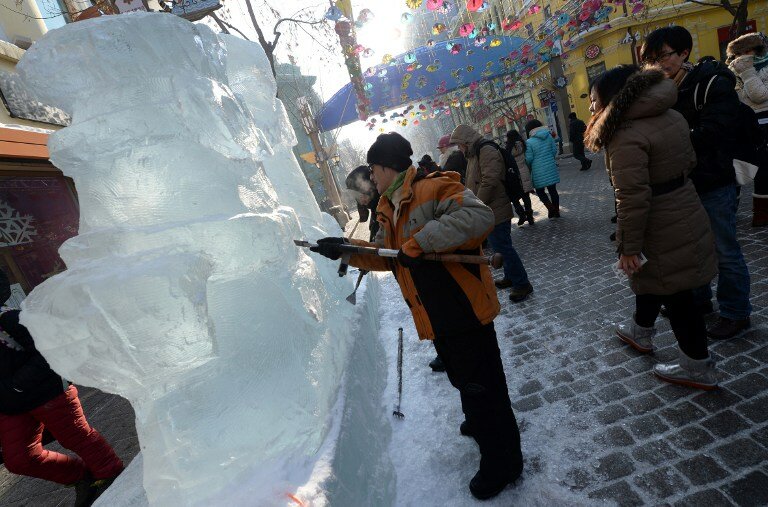 Красочный фестиваль льда и снега | Фото: AFP
