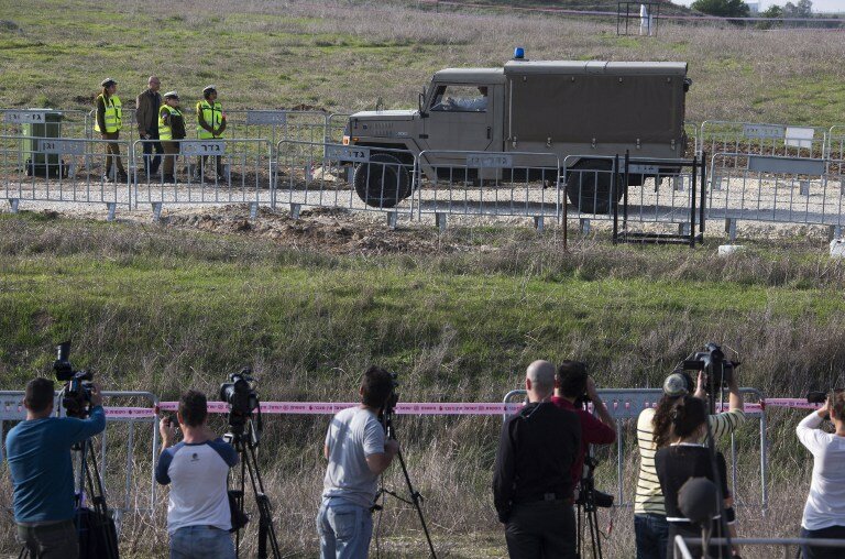 Последний путь Ариэля Шарона | Фото: AFP