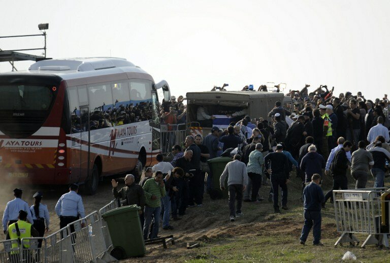 Последний путь Ариэля Шарона | Фото: AFP