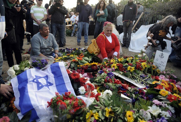 Последний путь Ариэля Шарона | Фото: AFP