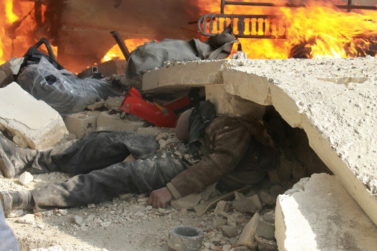 На развалинах Алеппо | Фото: AFP