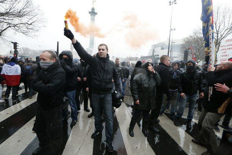 `День Гнева` : Евреи, Франция - не для вас! | Фото: AFP