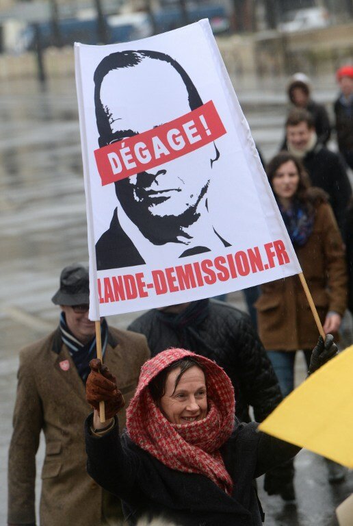 `День Гнева` : Евреи, Франция - не для вас! | Фото: AFP