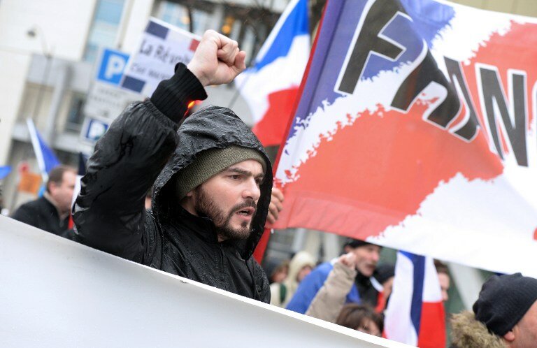`День Гнева` : Евреи, Франция - не для вас! | Фото: AFP