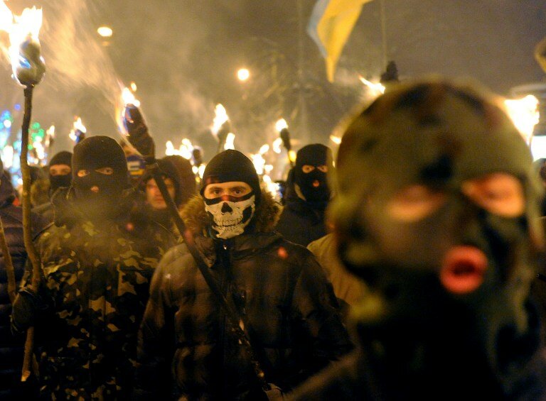Украина. День борьбы с большевизмом | Фото: AFP