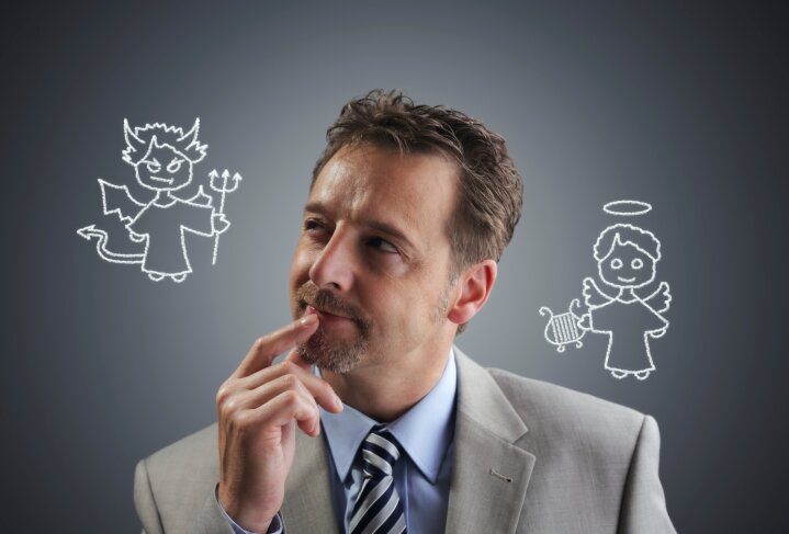 Ученые выяснили, где находится человеческая совесть | Фото: Thinkstock