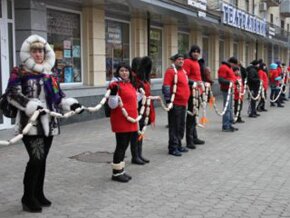 Полтава. На празднике сала установлен рекорд 