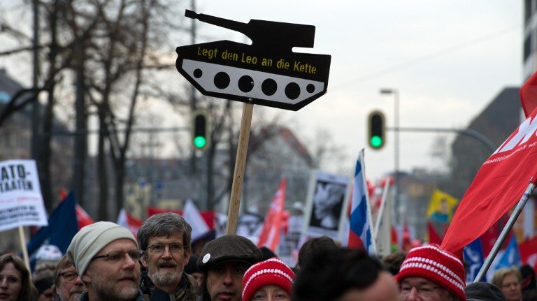Мюнхен против конференции НАТО | Фото: AFP