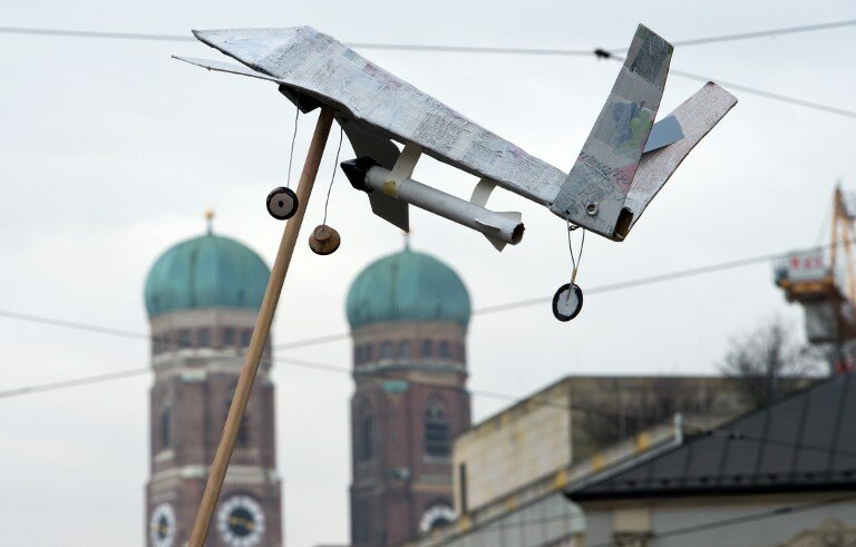 Мюнхен против конференции НАТО | Фото: AFP