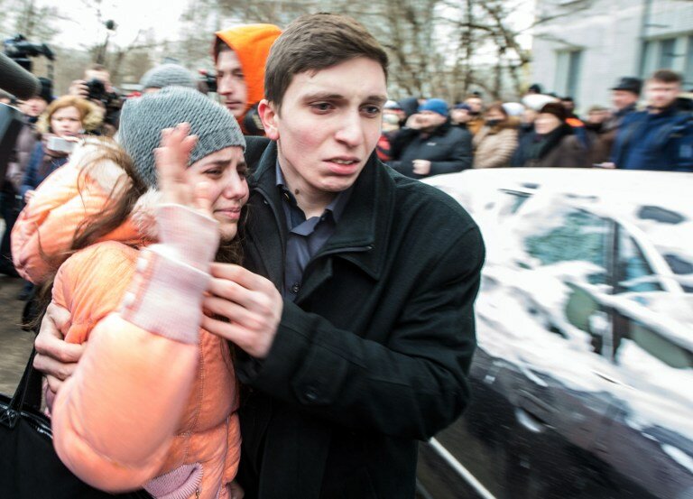 Захват заложников в московской школе | Фото: AFP