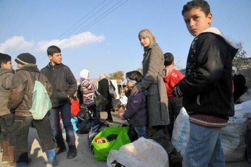 ООН поставляет продовольствие в северную Сирию самолетами | Фото: AFP