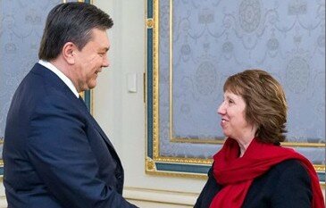 Янукович и Эштон обсудили пути выхода Украины из кризиса 