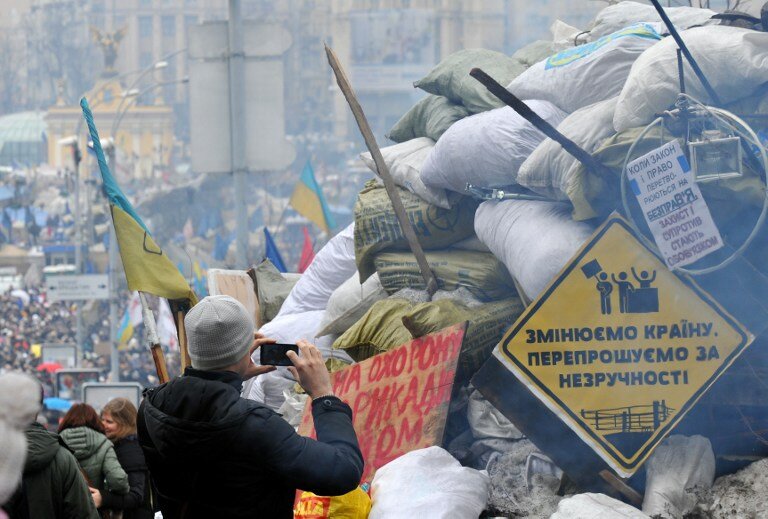 Как прошло юбилейное Народное вече в Киеве | Фото: AFP