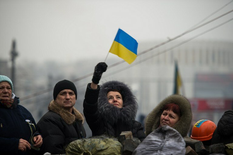 Как прошло юбилейное Народное вече в Киеве | Фото: AFP