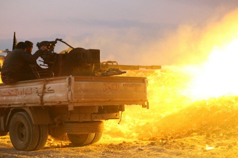 Войска Асада обстреляли с воздуха Алеппо | Фото: AFP