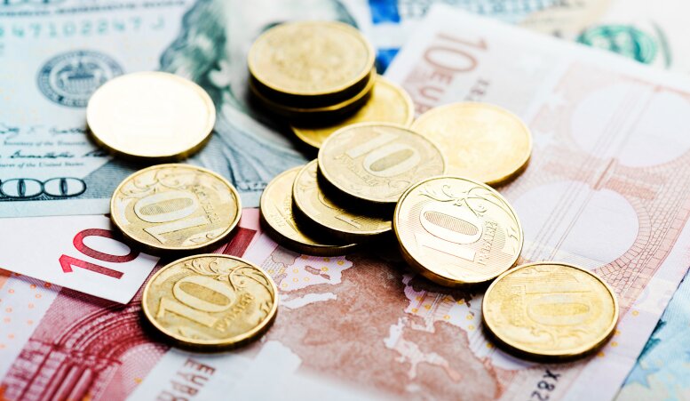 Рубль давит на доллар и евро | Фото: Thinkstock