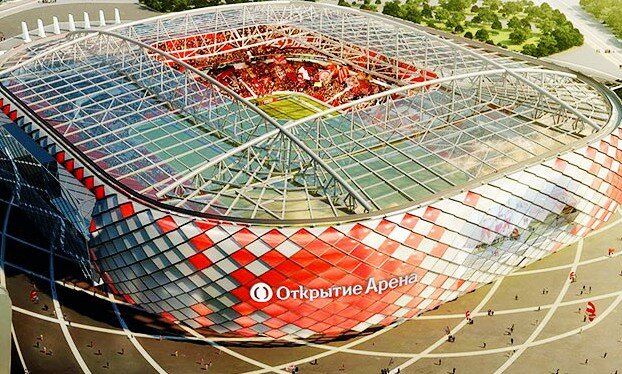 Стадион ФК `Спартак` признан одной из лучших арен мира 