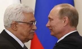 Аббас на теплом снегу | Фото: AFP