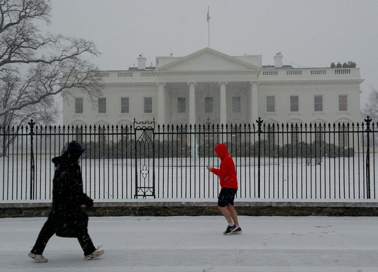 Снежный шторм накрыл США | Фото: AFP