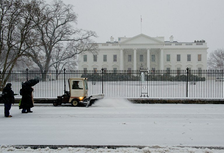 Снежный шторм накрыл США | Фото: AFP