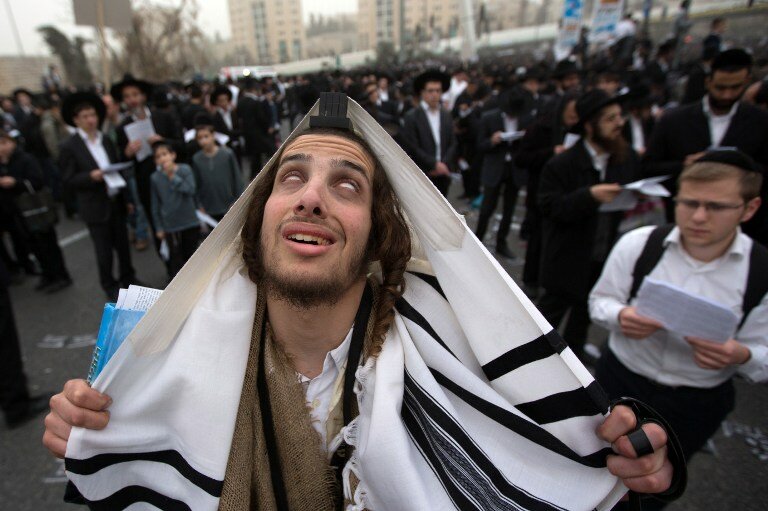 Харедим закрыли Иерусалим | Фото: AFP