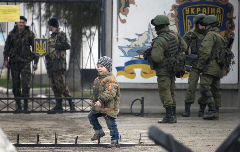 Ситуация в Крыму | Фото: AFP