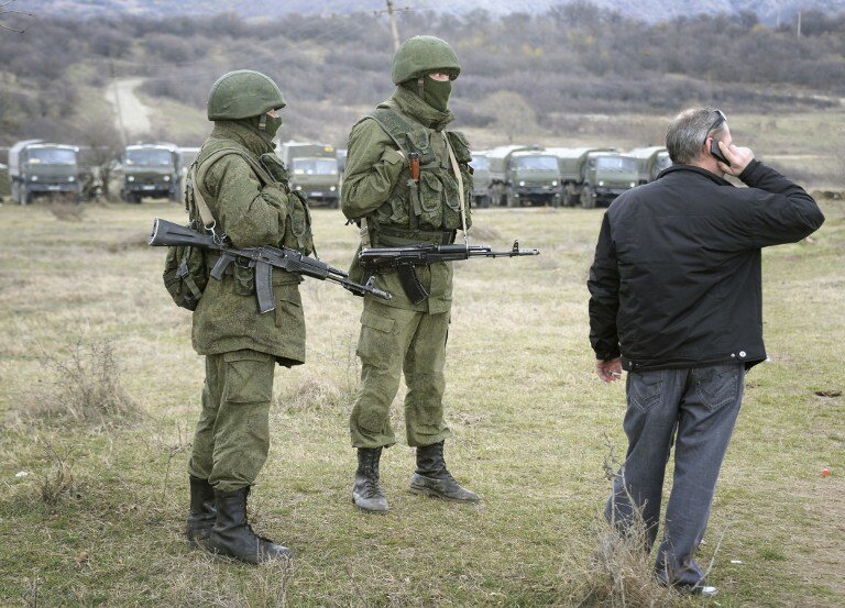 Ситуация в Крыму | Фото: AFP