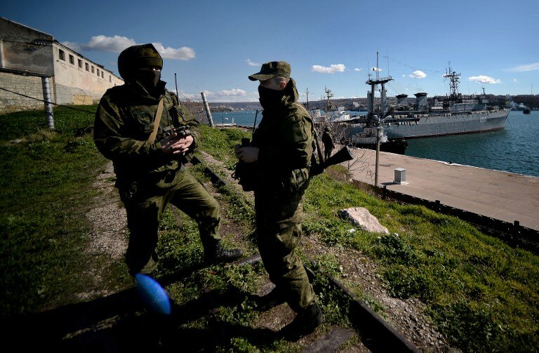 Ситуация в Крыму | Фото: AFP