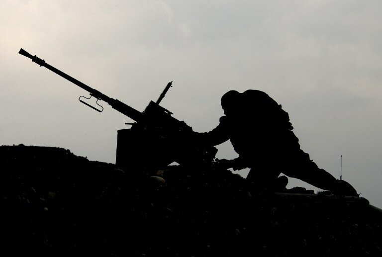Один день ракетного противостояния по обе стороны конфликта | Фото: AFP