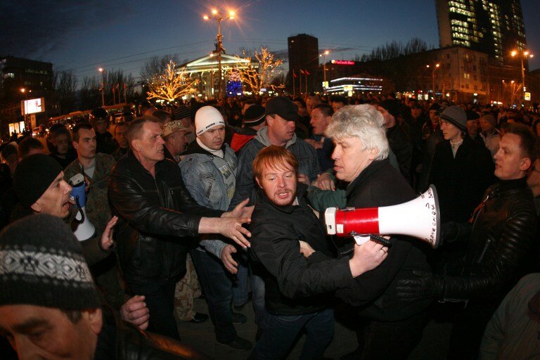 Кровавя бойня в Донецке | Фото: AFP
