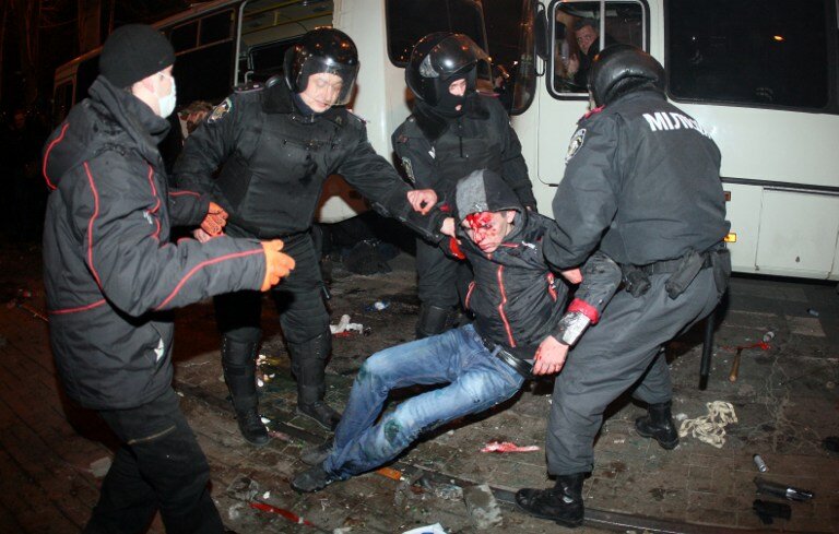 Кровавя бойня в Донецке | Фото: AFP