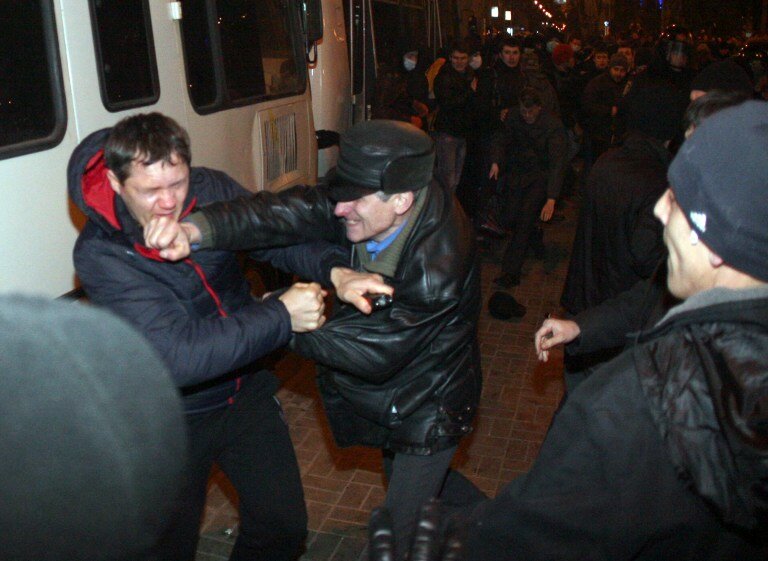 Кровавя бойня в Донецке | Фото: AFP