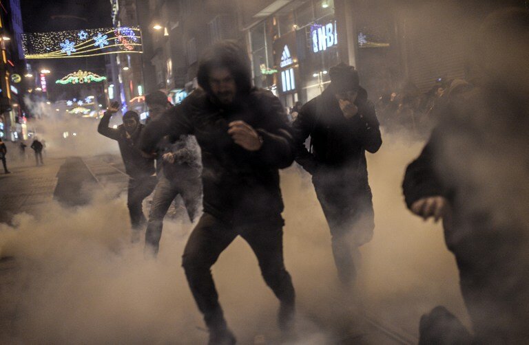 Турция: протесты в память о погибшем подростке | Фото: AFP