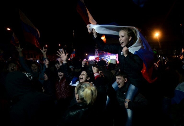 Крымское ликование | Фото: AFP