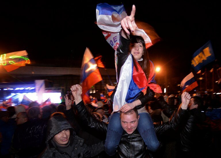 Крымское ликование | Фото: AFP