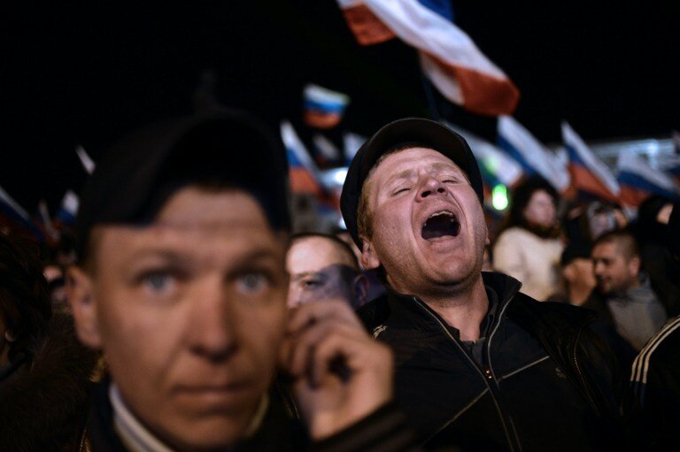 Крымское ликование | Фото: AFP