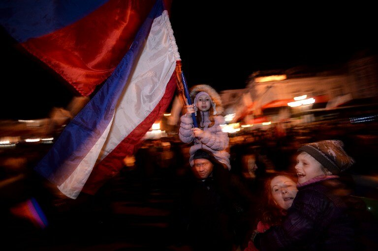 Крымское ликование | Фото: AFP