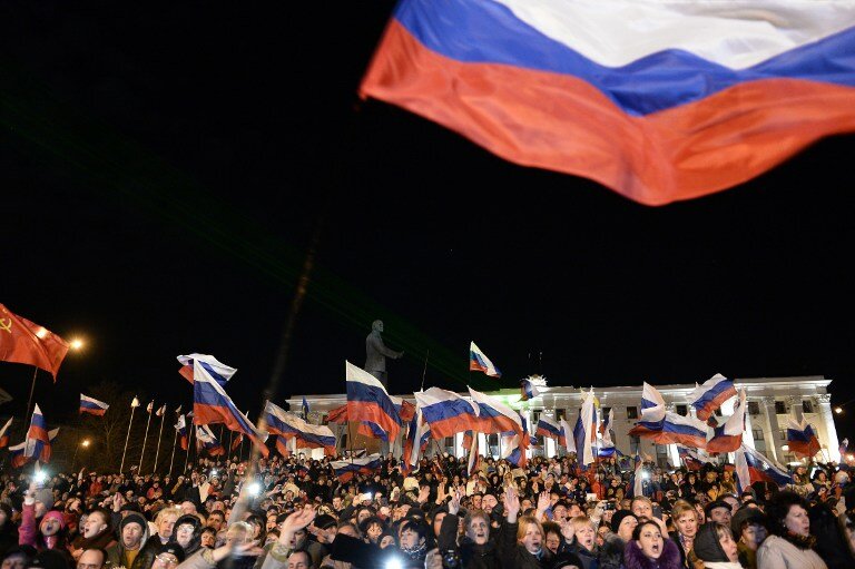 Крымское ликование | Фото: AFP