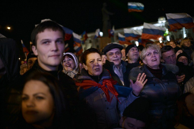 Крымское ликование | Фото: AFP