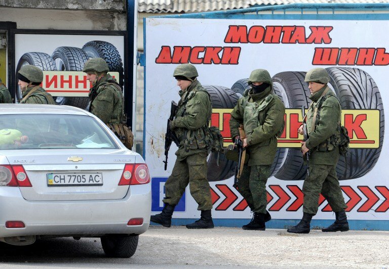 Покидая Севастополь | Фото: AFP