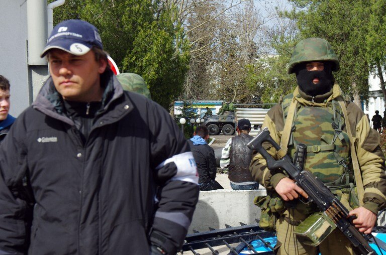 Покидая Севастополь | Фото: AFP