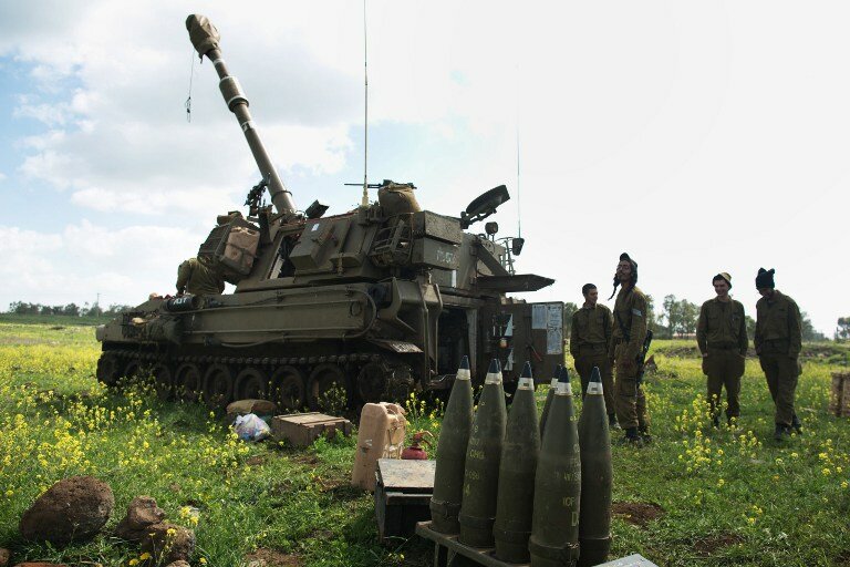 Голанские высоты: ЦАХАЛ занимает боевые позиции | Фото: AFP