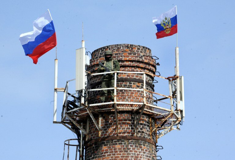 Более 50 кораблей ВМС Украины перешли под контроль России | Фото: AFP