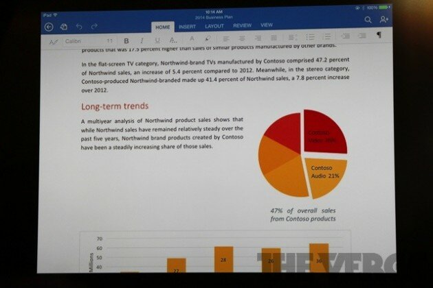 Microsoft представила Office для iPad | Фото: AFP